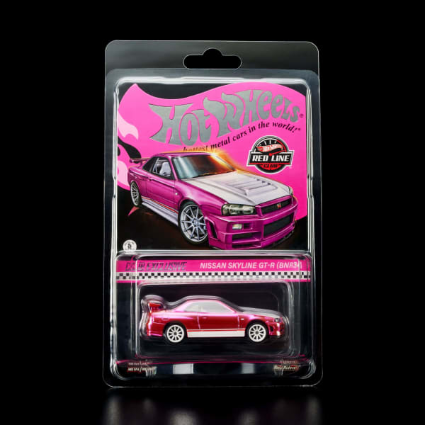 ミニカー Hot Wheels RLC Nissan Skyline GT-R (R34) Hot Wheels RLC Nissan Skyline GT-R (BNR34) Exclusive Selections