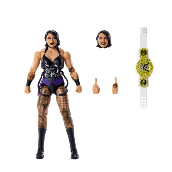 WWE Ultimate Edition RAW Ring and Rhea Ripley Figure | Mattel