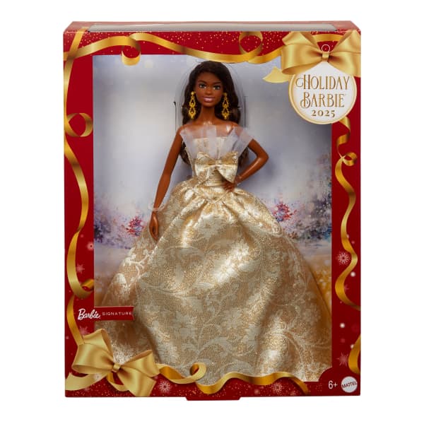 2025 Holiday Barbie Doll 4