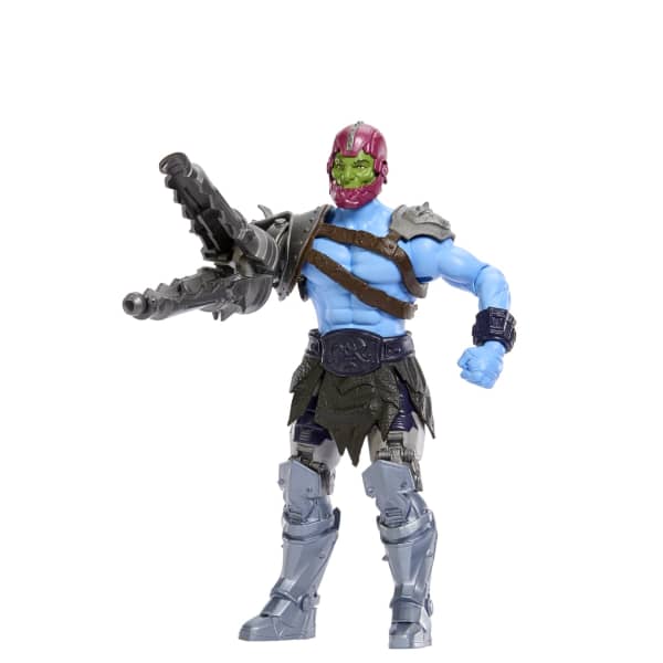 Masters of the Universe Cannon Transform Trap Jaw Feature Action
