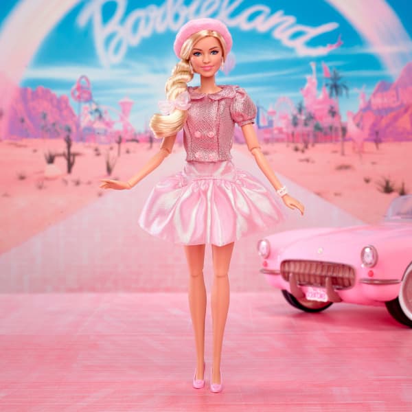 Barbie The Movie Pink Puffy Dress Barbie Doll Barbie The Movie Pink Puffy Dress Barbie Doll