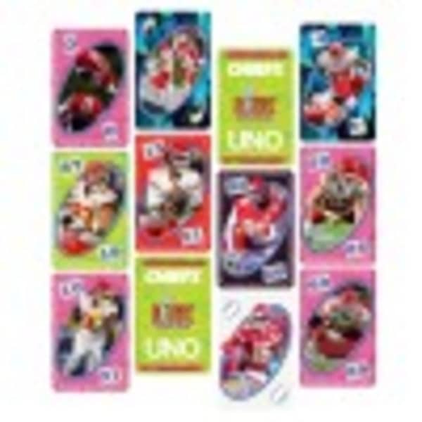 UNO Fandom x Super Bowl LIX Chiefs Card Game
