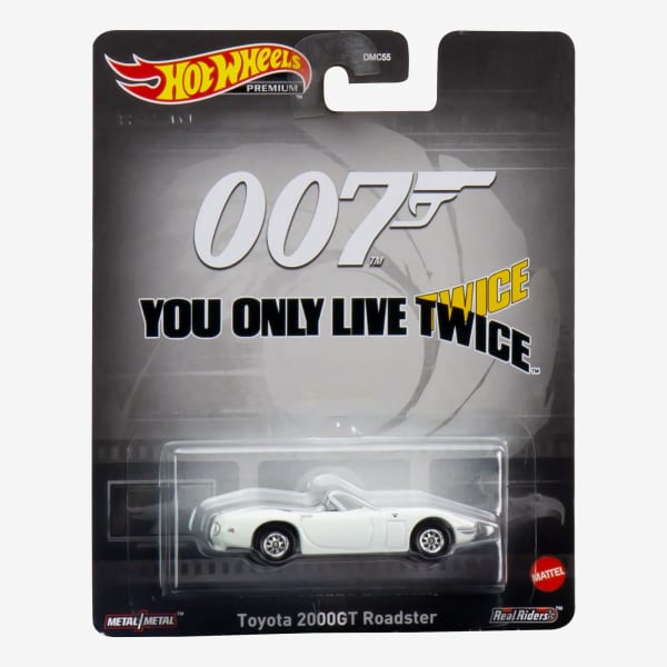 007 プラモデル　TOYOTA　2000GT Hot Wheels Premium 007 You Only Live Twice, Toyota 2000GT Roadster