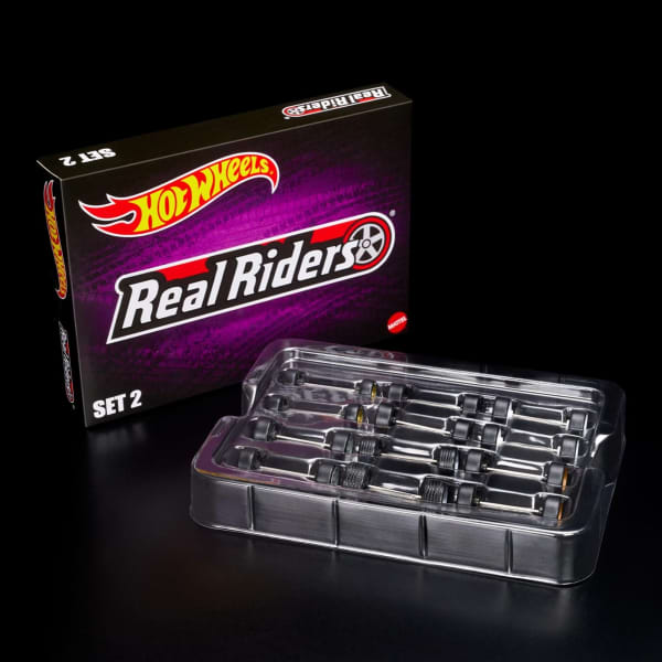 RLC EXCLUSIVE REAL RIDERS WHEEL PACKS – SET 2 – Mattel Creations