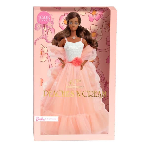 Peaches ‘n Cream Barbie Doll, Brown Hair