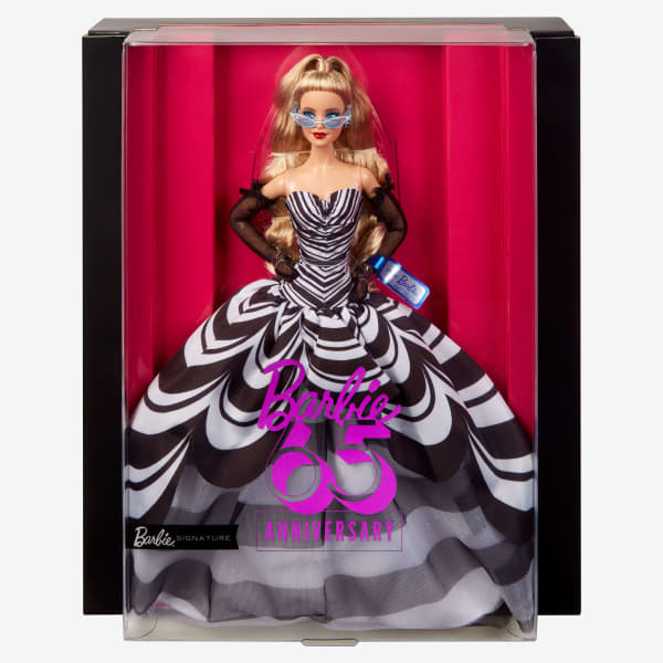 Barbie 65th Anniversary Doll With Blonde Hair
