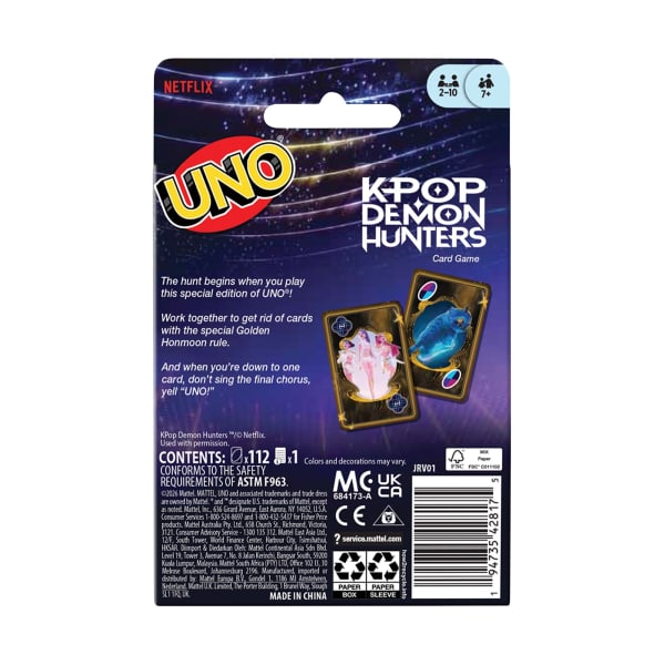 UNO KPop Demon Hunters Deck | Mattel Creations UNO KPop Demon Hunters Deck | Mattel Creations