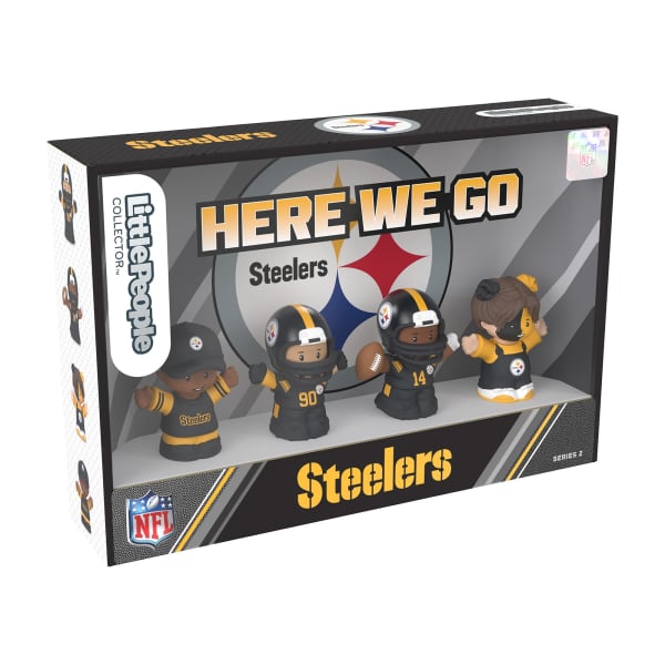 Little People Collector Pittsburgh Steelers Alternate Jersey Figure Set
