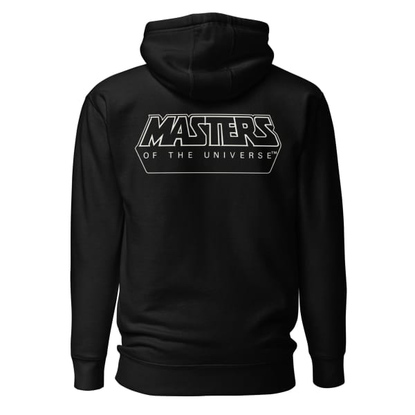 Masters of the Universe Club Grayskull Black Embroidered Hoodie