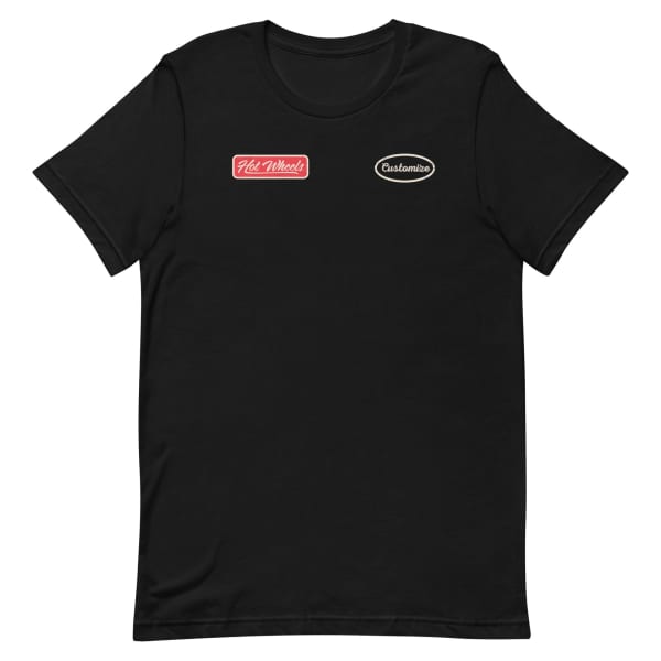 Hot Wheels Customizable Legends Mechanic Black T-Shirt