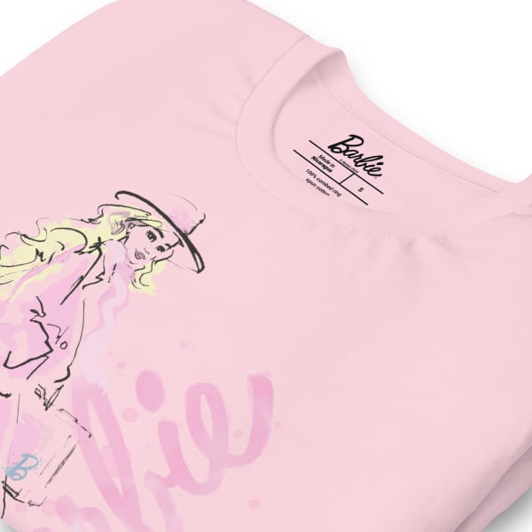 barbie pink dress shirt Barbie - Pink Doll Closeup - Women's Short Sleeve Graphic T-Shirt