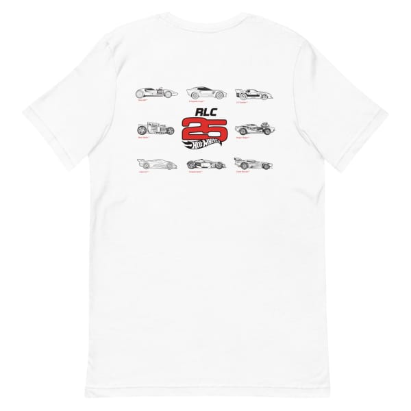 Hot Wheels 2025 RLC Membership White T-Shirt – Mattel Creations