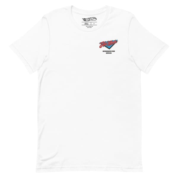 Hot Wheels Designed for Speed White T-shirt | Mattel Creations