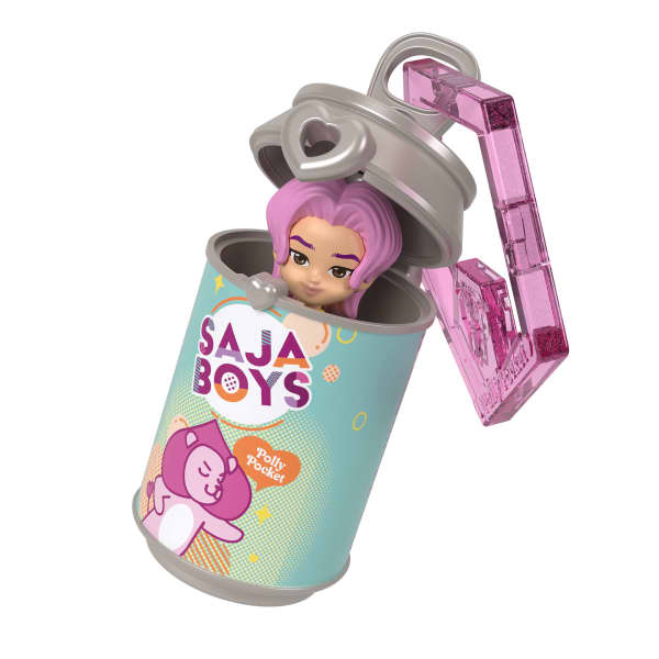 Polly Pocket x KPop Demon Hunters Saja Boys 5-Pack