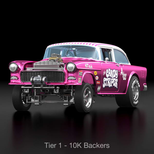 RLC Exclusive 1:18 '55 Chevy Bel Air Gasser “Candy Striper