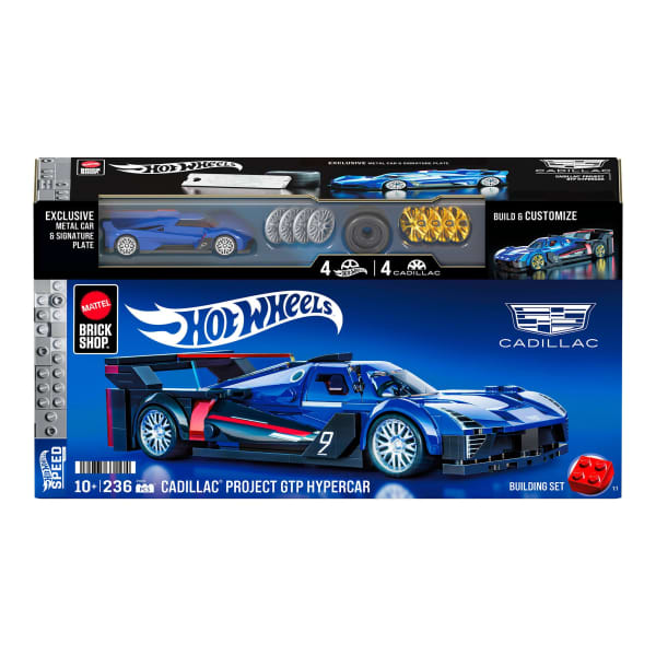 Mattel Bauset Hot Wheels cadillac projekt gtp halsbrecher bauset