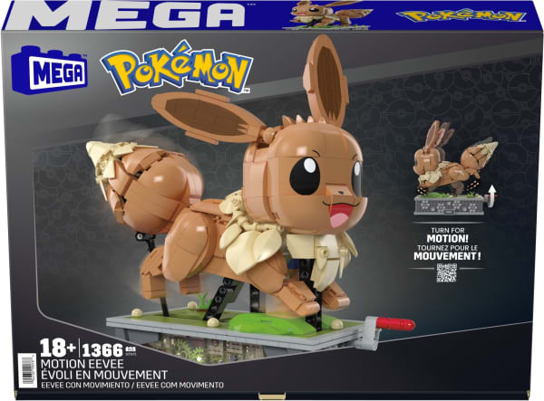 MEGA Pokémon Motion Eevee Building Set