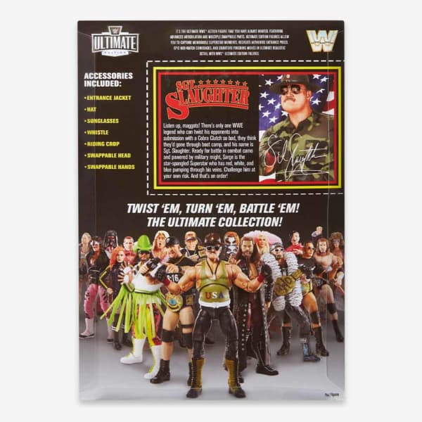 WWE Ultimate Edition Sgt. Slaughter action figure