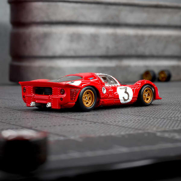 Modellautos Ferrari 330 P4 1/43 Hot Wheels Elite P4 no.20 24h le mans Modellautos Ferrari 330 P4 1/43 Hot Wheels Elite P4 no.20 24h le mans