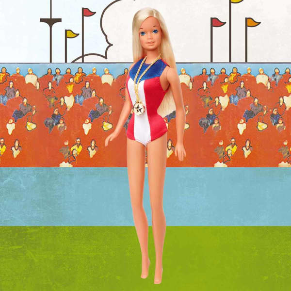 Barbie Gold Medal Barbie Doll