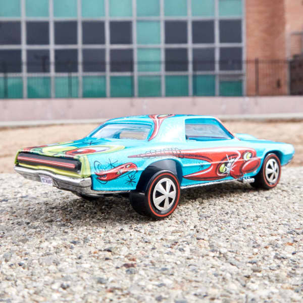 Hot Wheels x Kenny Scharf Signed Custom T-Bird