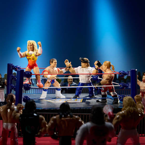 WWE Retro Action Figure 4-Pack Bundle