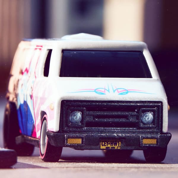 Hot Wheels Cey Adams “LOVE” 70's Van – Mattel Creations
