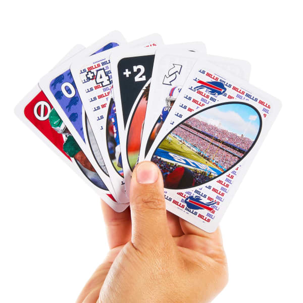 UNO Fandom NFL Buffalo Bills Game Deck