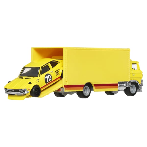 Hot Wheels Team Transport Truck & Race Vehicle – Mattel Creations
