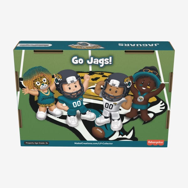 Little People Collector x NFL Jacksonville Jaguars Set