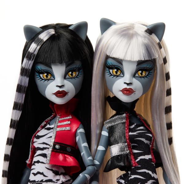 Monster High Boo-riginal Creeproductions G1 Meolowdy and Purrsephone Dolls 2-Pack