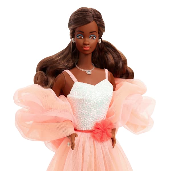 Peaches ‘n Cream Barbie Doll, Brown Hair