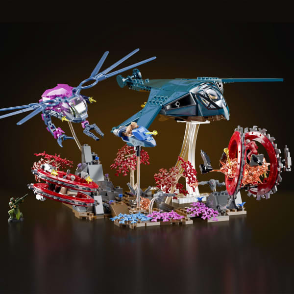 Mattel Brick Shop Masters of the Universe Eternia Flight Fight
