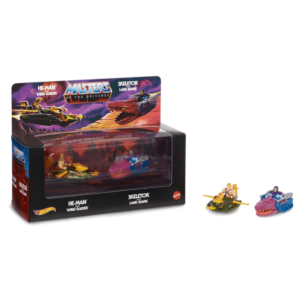 Hot Wheels Masters of the Universe Wind Raider vs. Land Shark