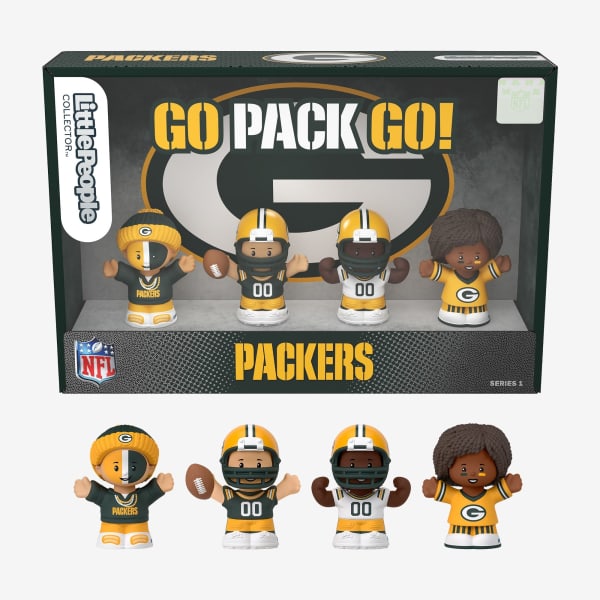 Little People Collector x NFL Green Bay Packers Set