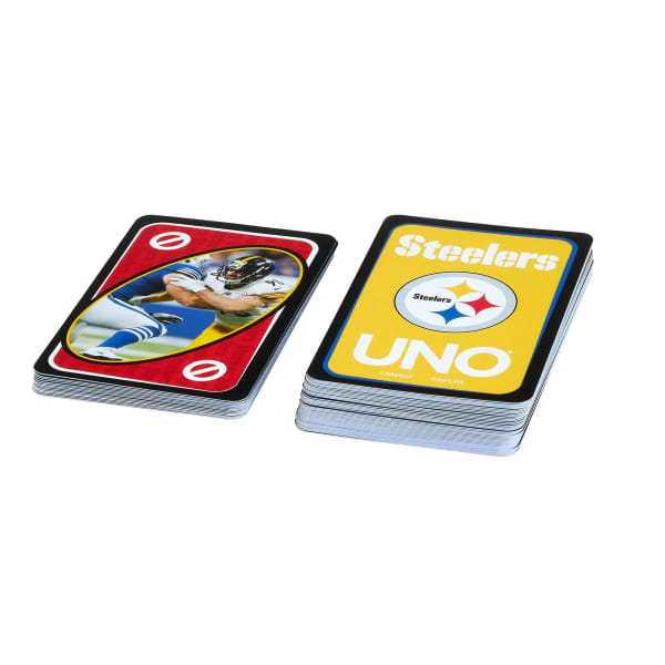 UNO Fandom NFL Pittsburgh Steelers Game Deck