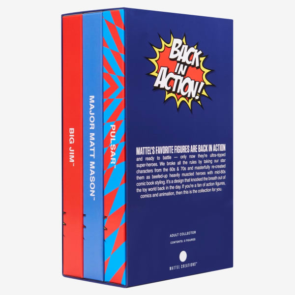 Back in Action! Major Matt Mason Big Jim & Pulsar Figures