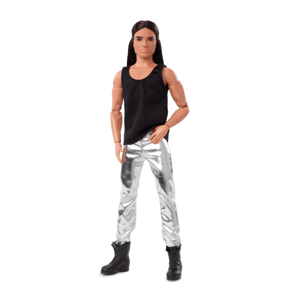 Barbie Looks Doll (Ken Doll Long Brunette Hair)