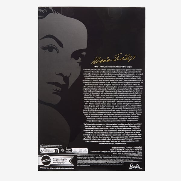 María Félix BARBIE Tribute Collection Doll