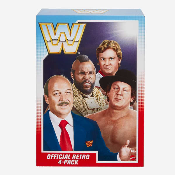 WWE Retro Figures Set Wave 1