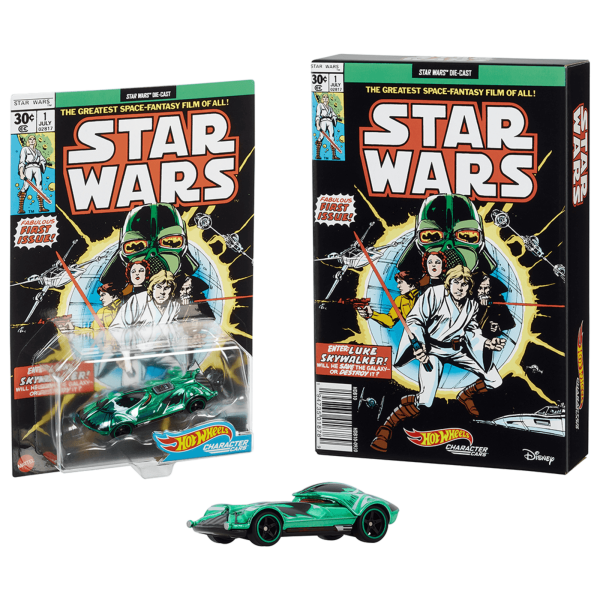 HOT WHEELS STAR WARS Green DARTH VADER
