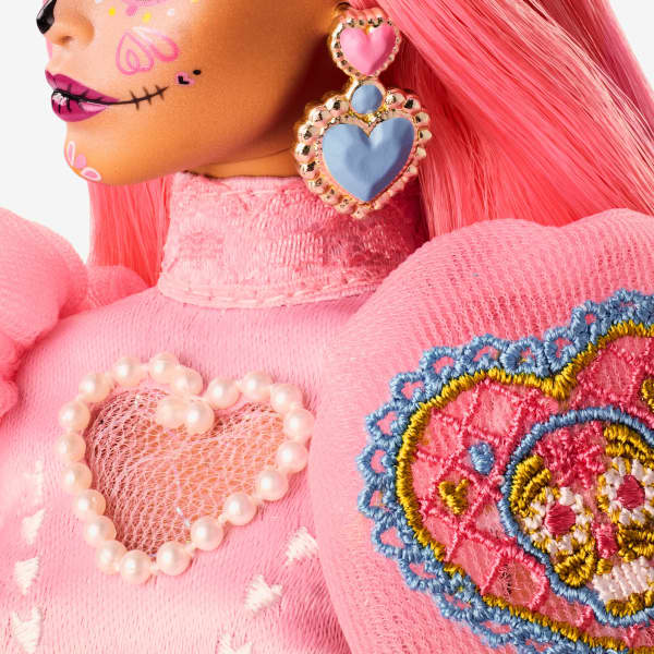2023 Día De Muertos Barbie x Pink Magnolia Doll