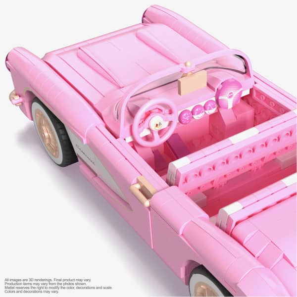 MEGA Barbie The Movie ’56 Corvette Stingray Collector Building Set