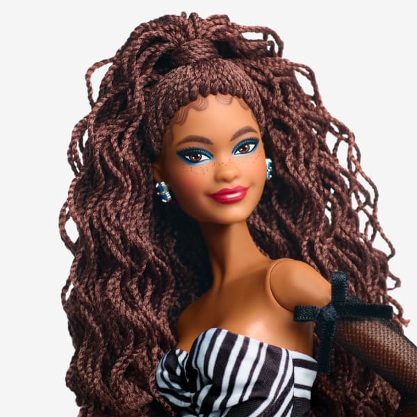 Barbie 65th Anniversary Doll With Brunette Hair