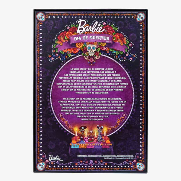 Barbie 2021 Dia De Muertos Ken Doll