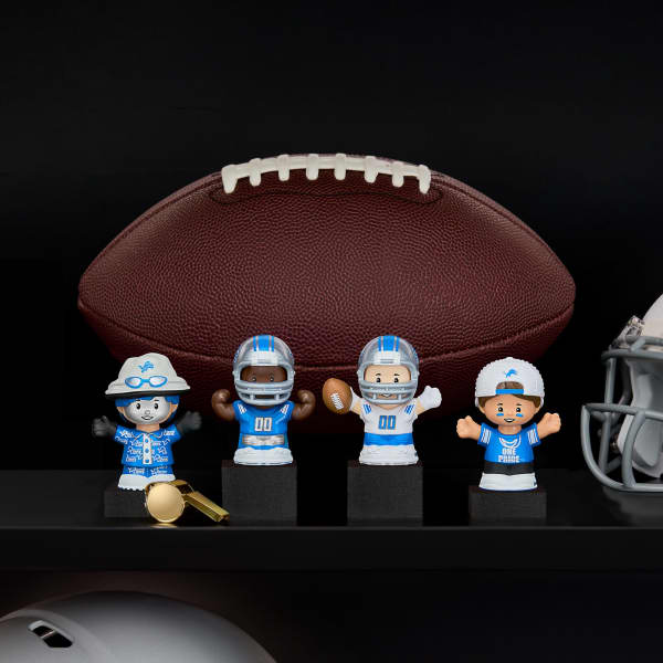 Little People Collector x NFL Detroit Lions Set