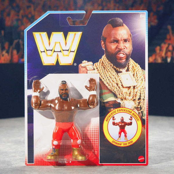 WWE Retro Figures Set Wave 1