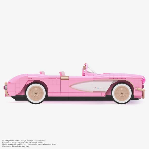 MEGA Barbie The Movie ’56 Corvette Stingray Collector Building Set