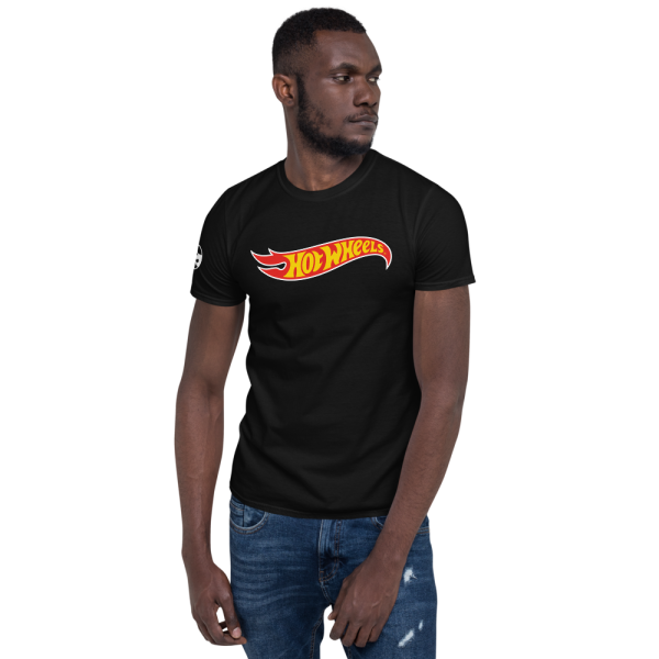 Hot Wheels Core Logo Short-Sleeve Black Unisex T-Shirt