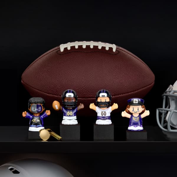 Little People Collector x NFL Baltimore Ravens Set